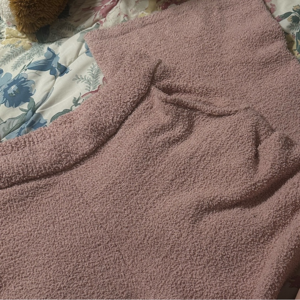 Cozy Light Pink Pajama Pants
